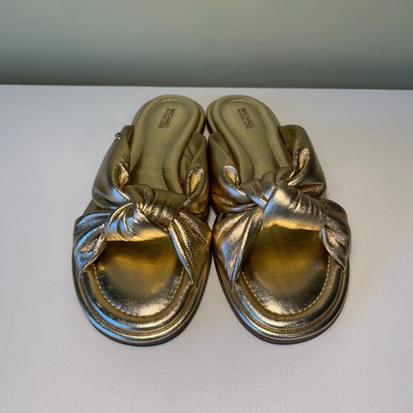 Michael Kors Elena Flat Slide - Picture 3 of 12